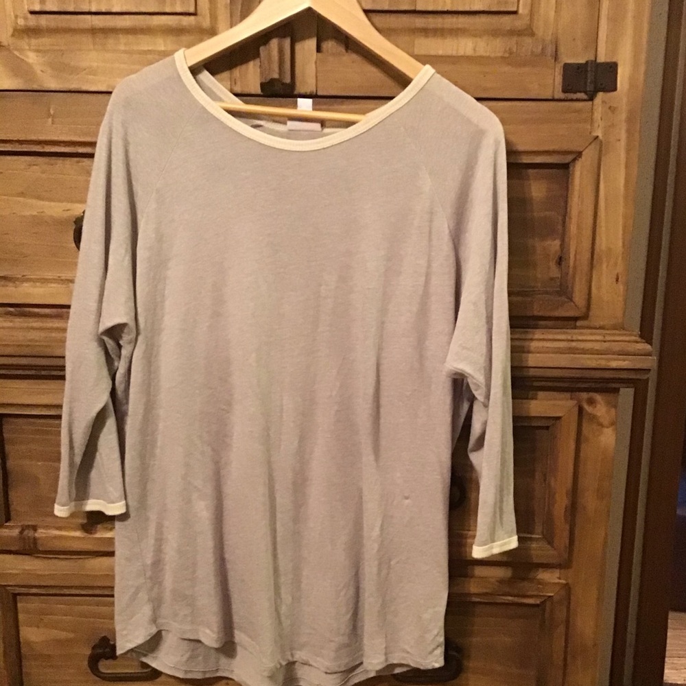 Lularoe top in neutral colors